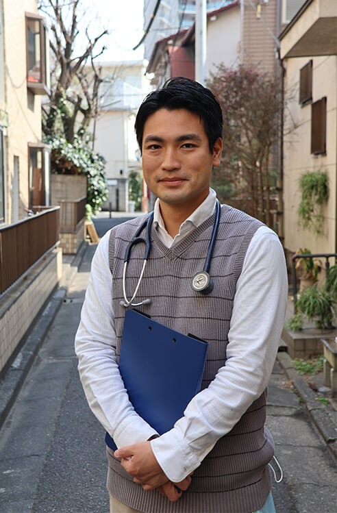訪問診療の医師